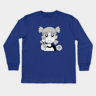 Yotsuba - Save Your Excuses For Hell Kids Long Sleeve T-Shirt